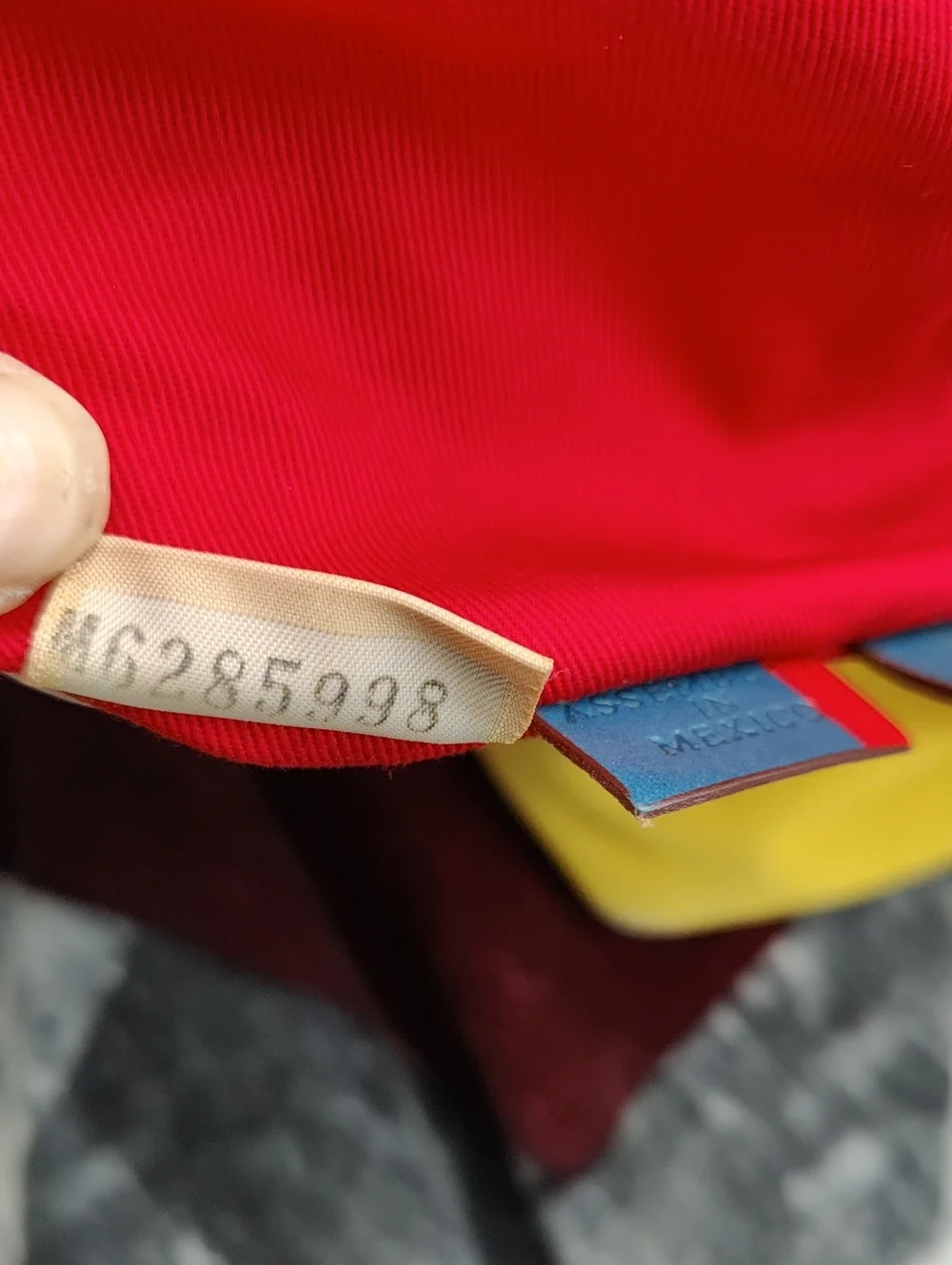 Dooney & Bourke Yellow Canvas Y2K Satchel